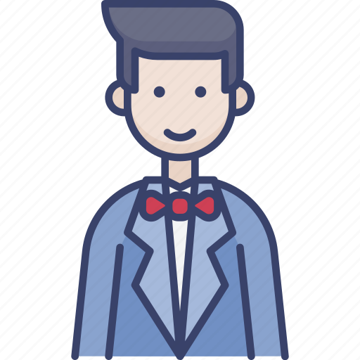 Account, avatar, groom, man, occasion, suit, user icon - Download on Iconfinder