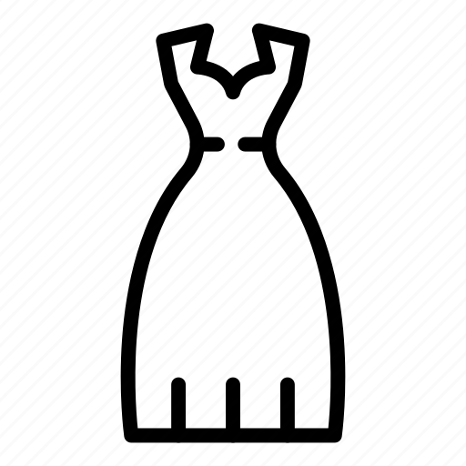Long, wedding, dress icon - Download on Iconfinder