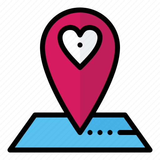 Location, love, maps, marriage, wedding icon - Download on Iconfinder