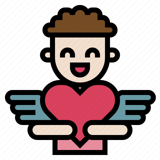 Cupid, heart, love, lovely, romance icon - Download on Iconfinder