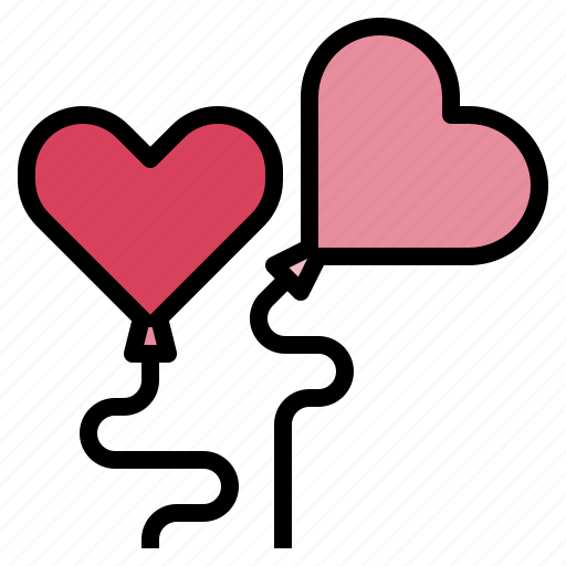 Balloons, celebration, decoration, love, romance icon - Download on Iconfinder
