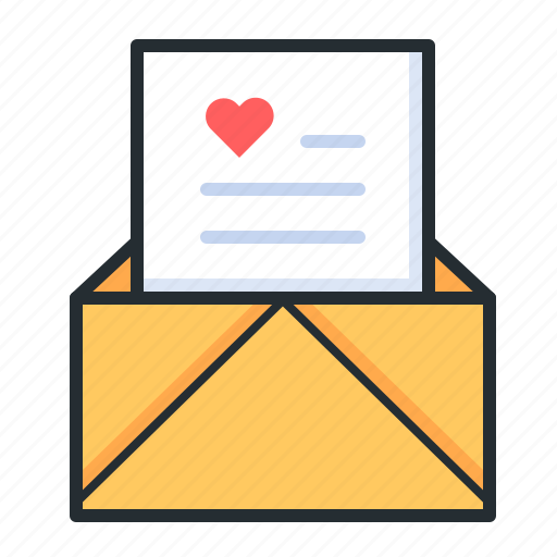 Invitations, writing, romance, mail icon - Download on Iconfinder