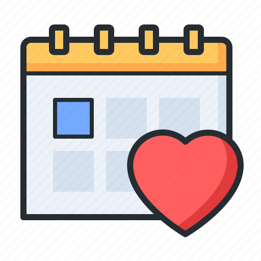 Wedding, love, calendar, save the date icon - Download on Iconfinder