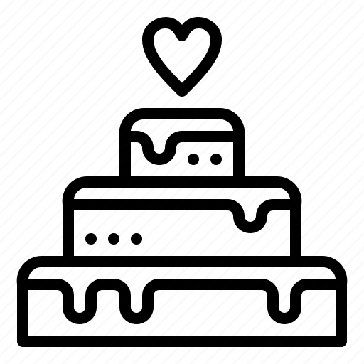 Cake, love, marriage, wedding icon - Download on Iconfinder