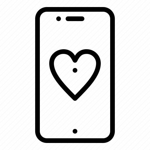 Love, marriage, phone, smartphone, wedding icon - Download on Iconfinder