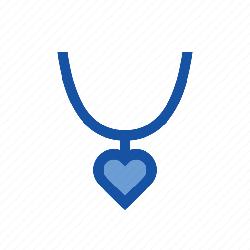 Heart, like, love, necklace, romance, valentine, wedding icon - Download on Iconfinder