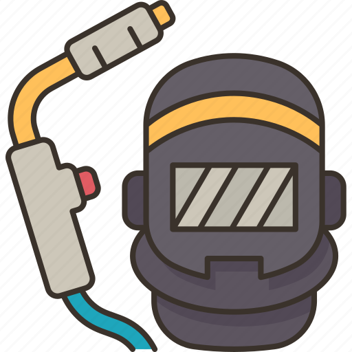 Welder, torch, helmet, tools, workshop icon - Download on Iconfinder