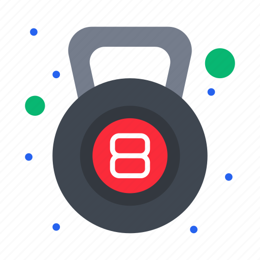 Bell, fitness, gym, kettle, weight icon - Download on Iconfinder
