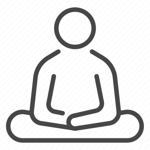Healthcare, healthy, meditation, mental, wellness, peaceful, individualism icon - Download on Iconfinder