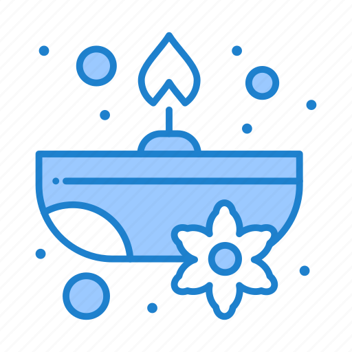 Aromatic, candle, flower, spa icon - Download on Iconfinder