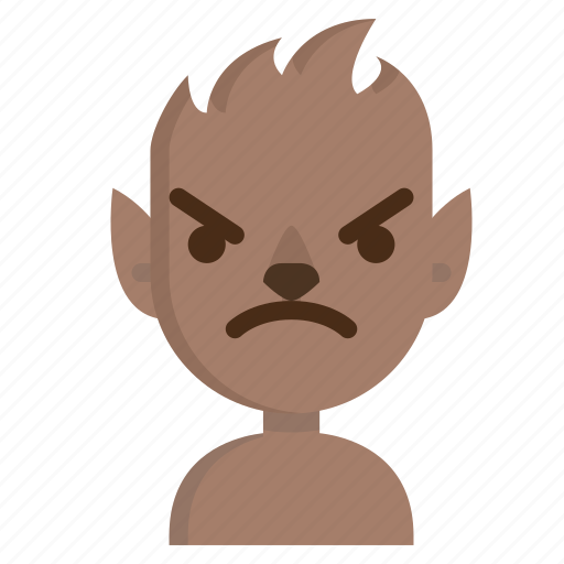 Angry, avatar, emoji, halloween, horror, werewolf, wolf icon - Download on Iconfinder