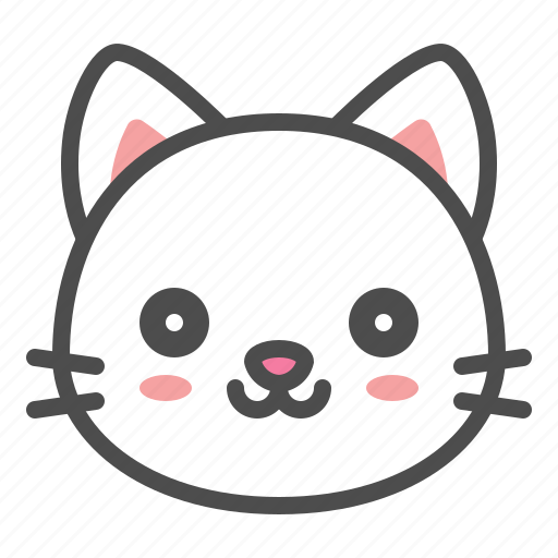Avatar, cat, cute, face, kitten, smile icon - Download on Iconfinder