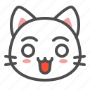 avatar, cat, cute, face, kitten, surprised