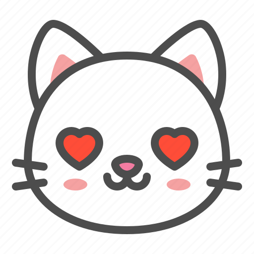 Avatar, cat, cute, face, kitten, love icon - Download on Iconfinder