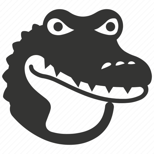 Alligator, reptile, semiaquatic, scaly, carnivore, wetlands icon - Download on Iconfinder