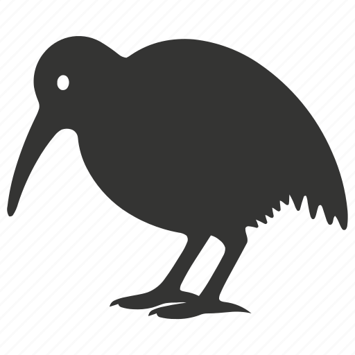 Kiwi bird, flightless, nocturnal, new zealand, ratite, bird icon - Download on Iconfinder