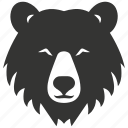grizzly bear, brown bear, large, ursus arctos horribilis, mammal