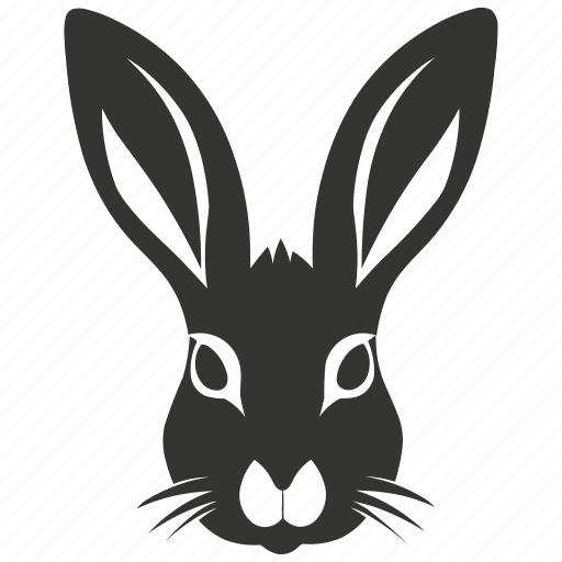 Hare, swift, ears, herbivore, lepus, mammal icon - Download on Iconfinder