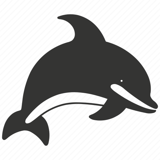 Dolphin, marine, intelligent, aquatic, cetacean, mammal icon - Download on Iconfinder