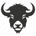 buffalo, herbivore, large, horns, syncerus caffer, mammal