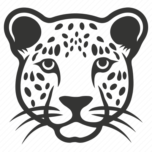 African leopard, panthera pardus pardus, big cat, spots, mammal icon - Download on Iconfinder