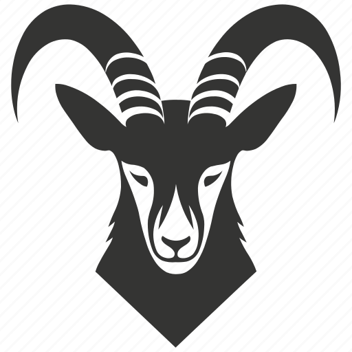 Markhor, wild goat, capra falconeri, horns, mountainous, mammal icon - Download on Iconfinder
