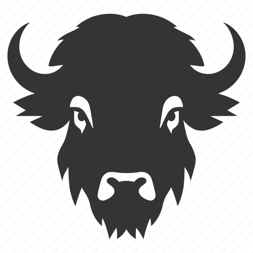 Bison, north america, large herbivore, bison bison, mammal icon - Download on Iconfinder
