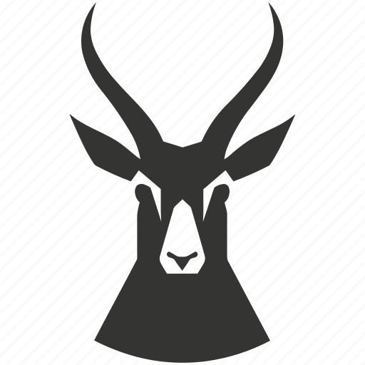 Gazelle, antelope, africa, fast runner, herbivore, mammal icon - Download on Iconfinder