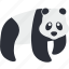 panda, animal, bamboo, cute, forest, wild 