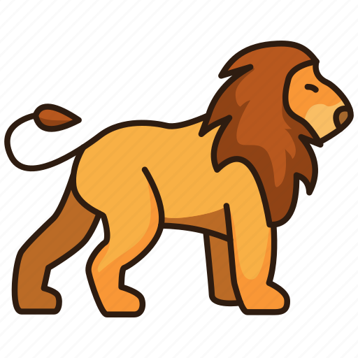 Animal, felin, lion, wild, wild animal, zoo icon - Download on Iconfinder