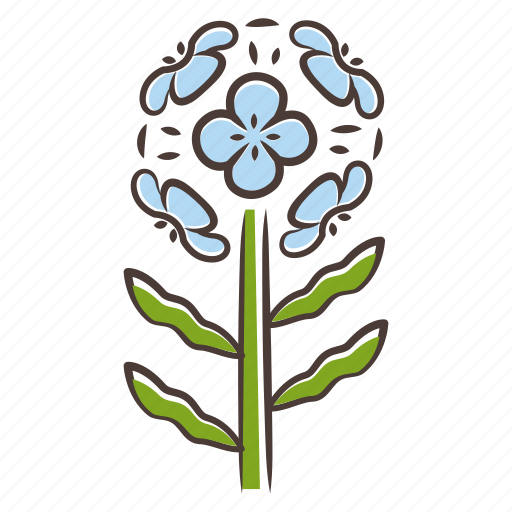 Erysimum franciscanum, franciscan wallflower, franciscan wallflower icon, wildflower icon - Download on Iconfinder