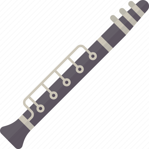 Clarinet, woodwind, orchestral, classical, instruments icon - Download on Iconfinder