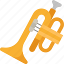 cornet, horn, jazz, music, classical