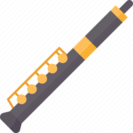 Oboe, clarinet, woodwind, symphony, orchestra icon - Download on Iconfinder