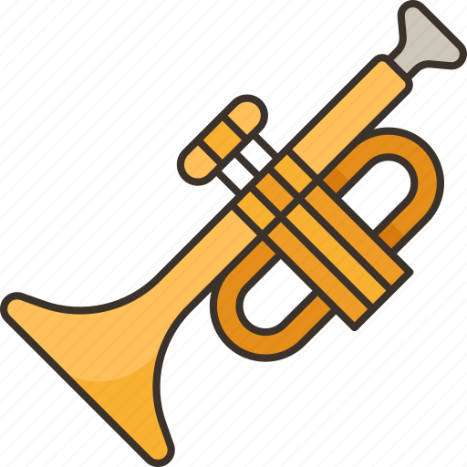 Trumpet, jazz, musical, classical, instrument icon - Download on Iconfinder