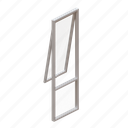 window, glass, frame, aluminium, interior