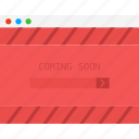 coming soon, page, window, ui, browser, under construction