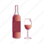alcohol, beverage, bottle, drink, glass, wine 