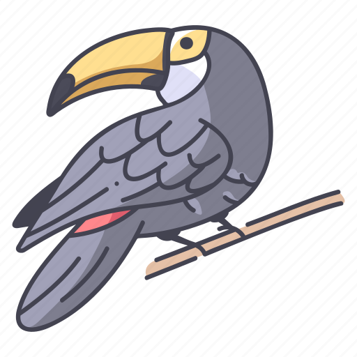 Wing, animal, bird, toocan, parrot, toco icon - Download on Iconfinder