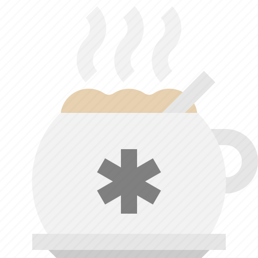 Chocolate, cup, eggnog, hot, coffee, drink, mug icon - Download on Iconfinder