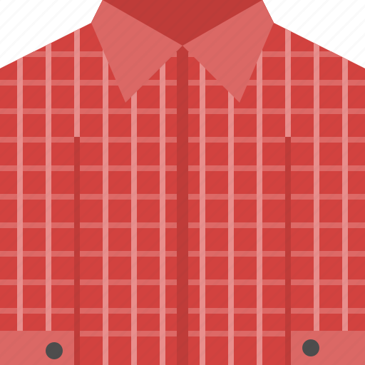 Flannel, layer, outfit, shirt, clothes, fashion, lumberjack icon - Download on Iconfinder