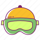 goggles, helmet, protection, safety, skating