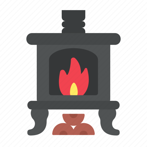 Winter, fireplace, heater, fire icon - Download on Iconfinder