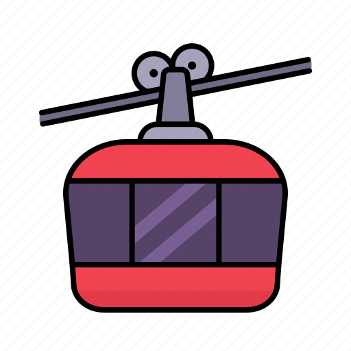 Cabin, cable, transport, ski resort, cable car icon - Download on Iconfinder