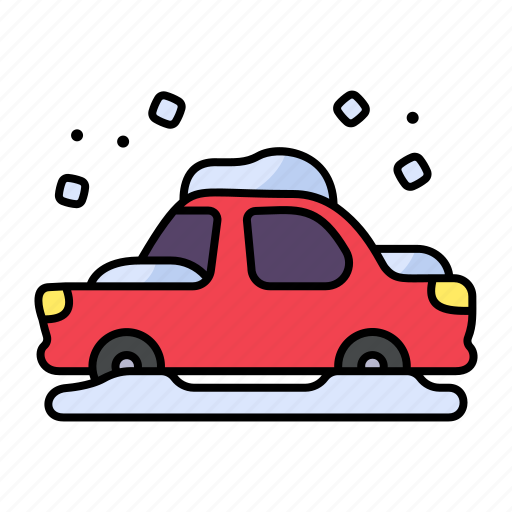 Vehicle, car, snow, automobile icon - Download on Iconfinder