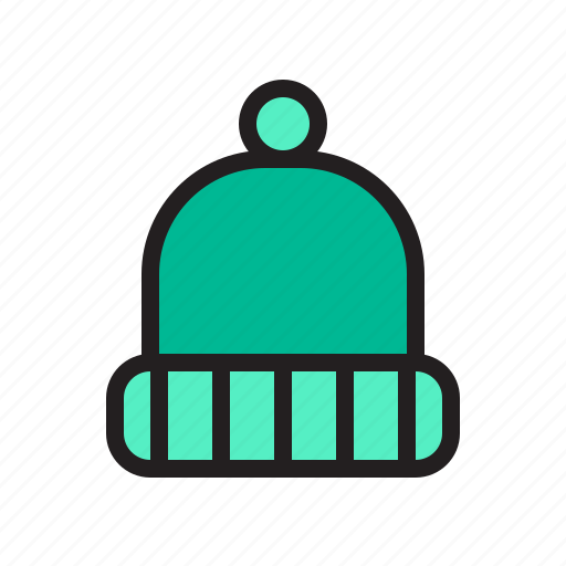 Winter hat, knitted, hat, cold, winter icon - Download on Iconfinder