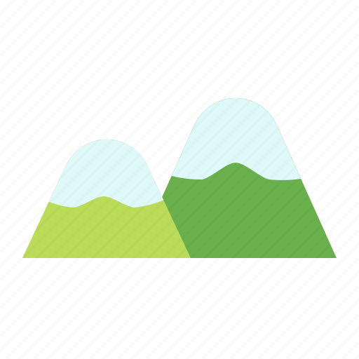 Mountains, mount, snow, ice, winter icon - Download on Iconfinder