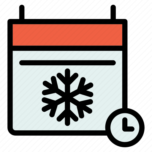 Winter, calendar, date, month, season icon - Download on Iconfinder