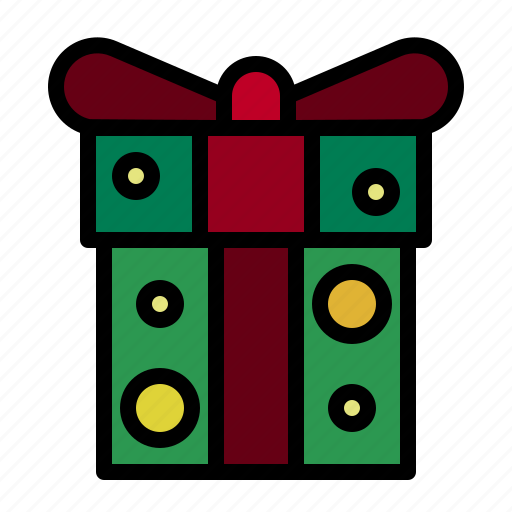 Gift, present, birthday, christmas, christmaspresents icon - Download on Iconfinder