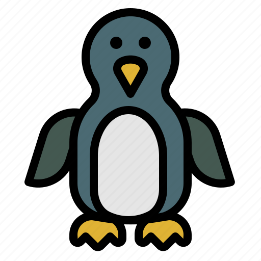 Penguin, bird, animal, zoo, wildlife icon - Download on Iconfinder